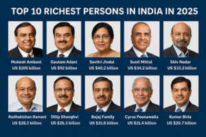 top 10 richest person in india
