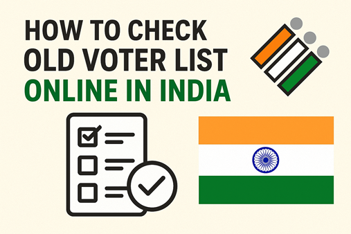 how to check old voter list