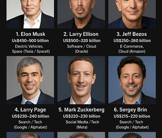 Top 10 richest person in the world