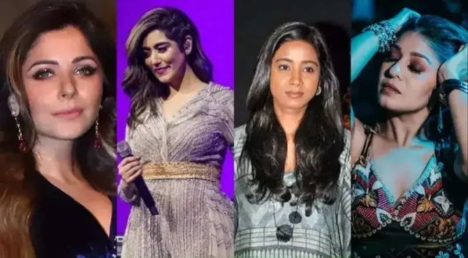 top 10 female singers in india