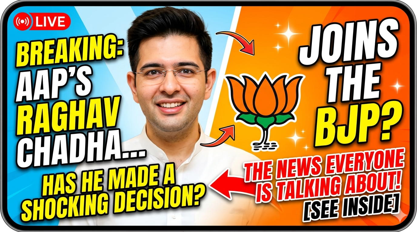 raghav chadha joins bjp